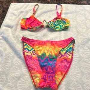 Multicolor bikini